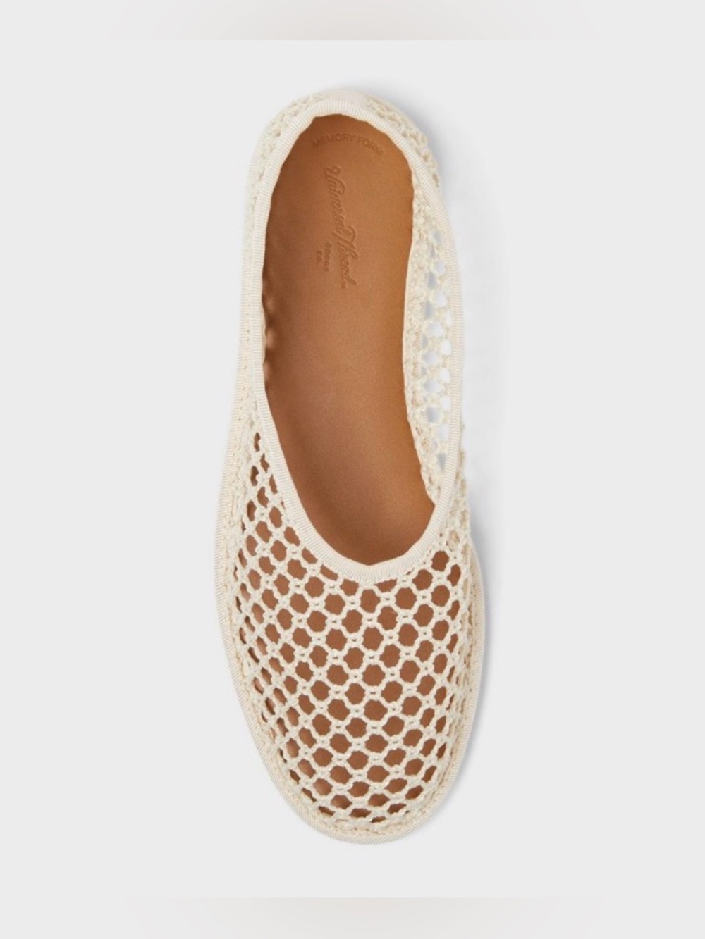 Esme Stretch Crochet Flats Universal Thread - NWT sz9 - Picture 2 of 4